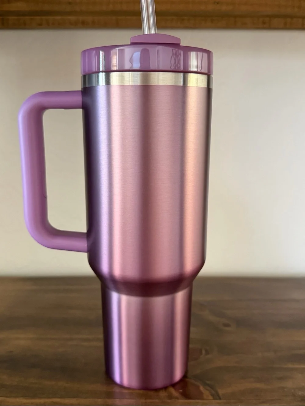 Stanley Quencher 40oz with custom dyed lid